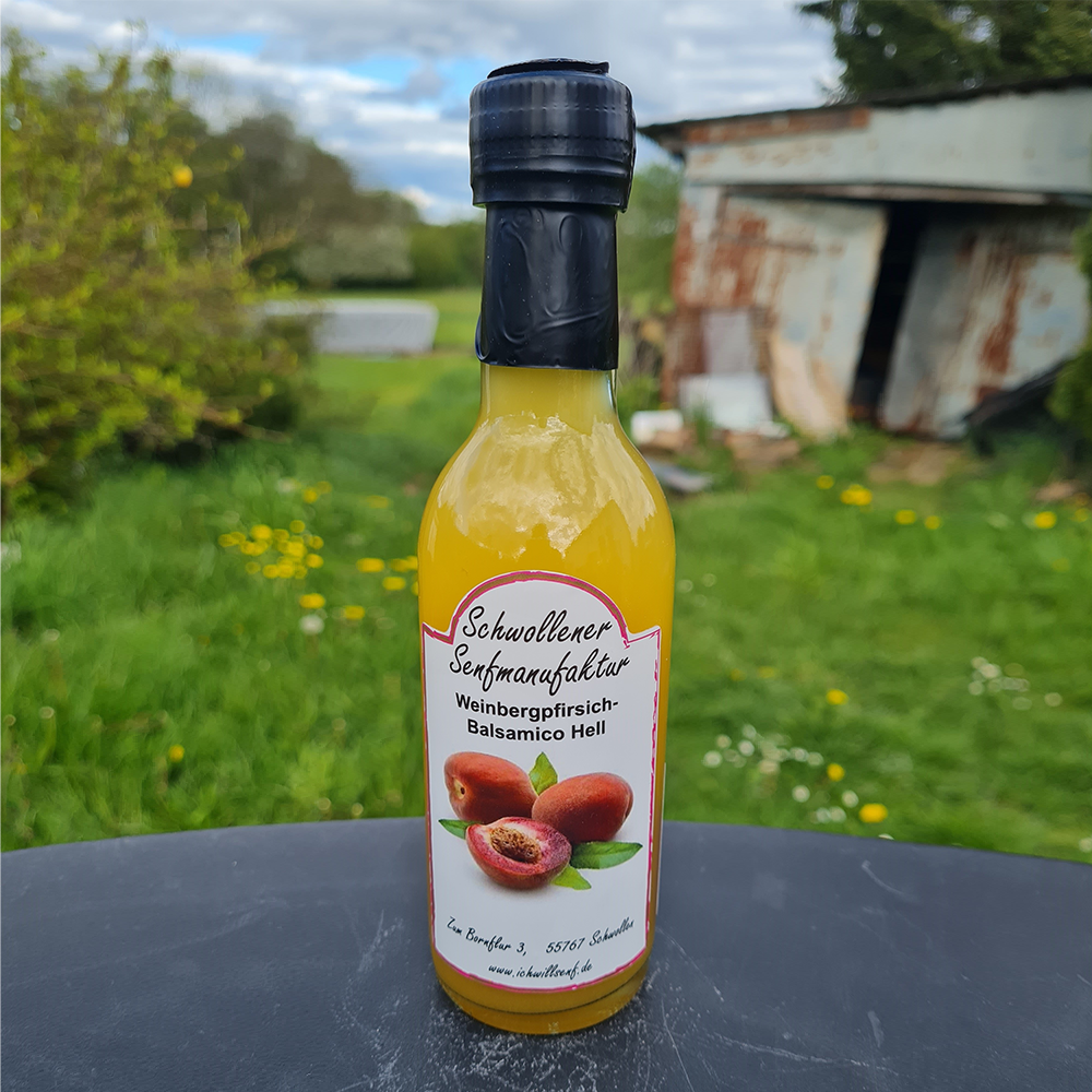 WEINBERGPFIRSICH BALSAMICO HELL 250 ml