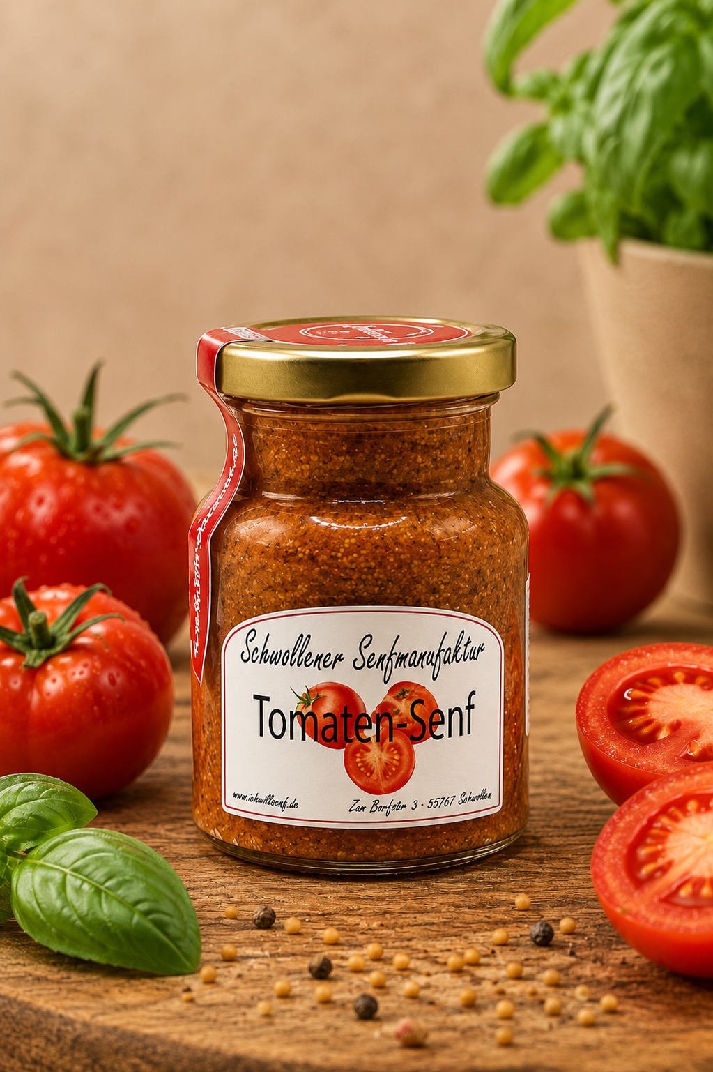 TOMATEN-SENF 130 ML