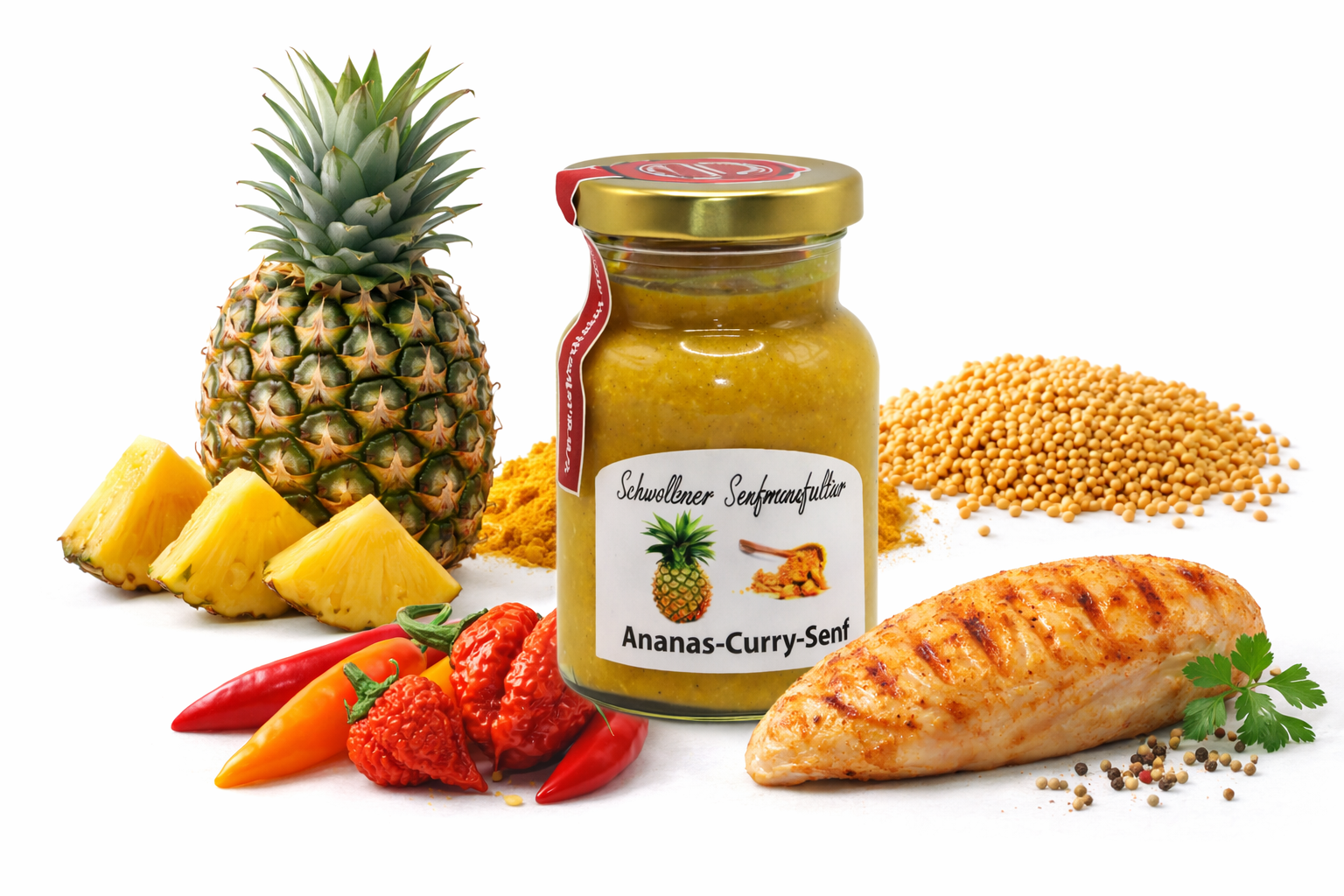 ANANAS-CURRY-SENF 130 ml