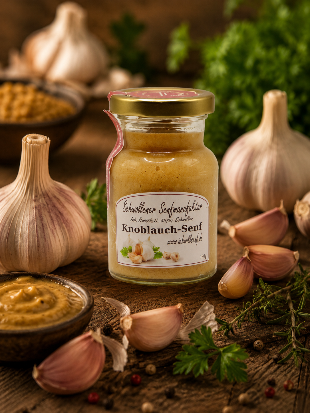 KNOBLAUCHSENF 130 ml