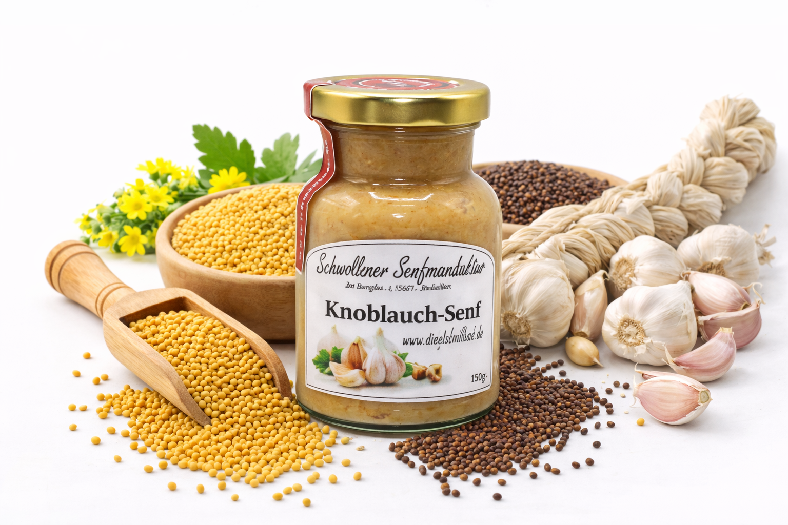 KNOBLAUCHSENF 130 ml